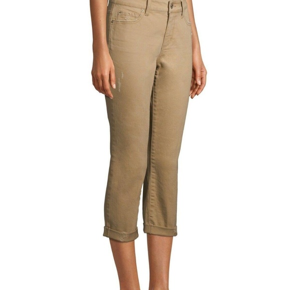 NWT Time and Tru Mid Rise Khaki Tan Brown - Picture 2 of 16